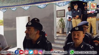 Kohat - IGP KPK Kohat Visit 16 May 2017