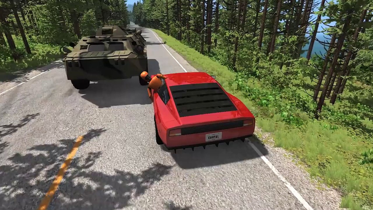 BeamNG drive - Head out the Window Crashes