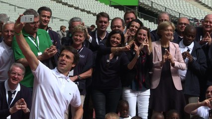 JO 2024: des stars du sport français pour accueillir le CIO