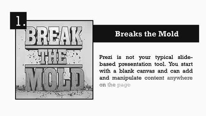 List of Advantages of Prezi Alternatives