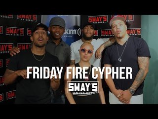 Friday Fire Cypher: Futuristic, Mala Reignz and Alex Leon Spit Fire over V Don's Beats!