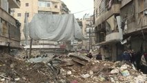Syria army, civilians reclaim ruined Aleppo streets1Q