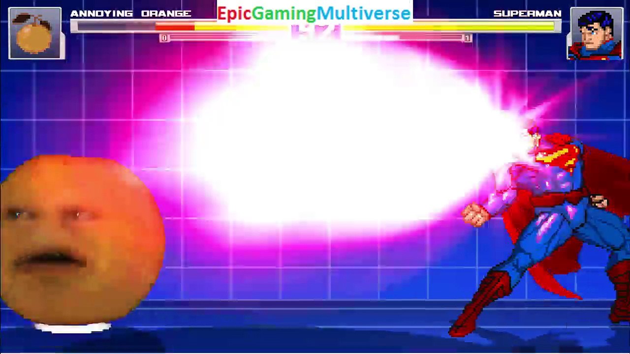 MUGEN Matches / Battles / Fights Of The Annoying Orange VS Random Characters