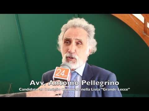 Intervista ad Antonio Pellegrino - Candidato al Consiglio Comunale Lista Grande Lecce