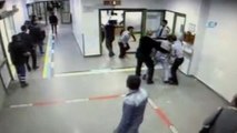 Arnavutköy Devlet Hastanesi'nde Baltalı Saldırı Kamerada