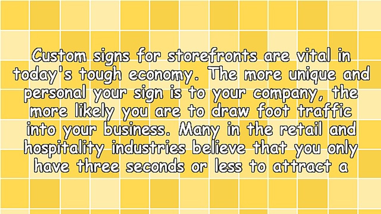 Create Effective Custom Signs For Your Business