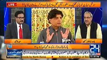 Ch Ghulam Hussain Plays Clips of Pervaiz Rasheed, Naawaz Sharif & Khawaja Asif's Against Pak Army & Criticizes Him