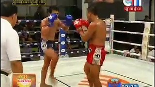 Khmer Boxing, CTN Boxing, Pich Aron Vs Khun Reach - VÕ ĐÀI KHMER