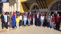 Adana Emniyet Müdürü, Öğrencileri Geziye Tren Hareket Memuru Olarak Uğurladı