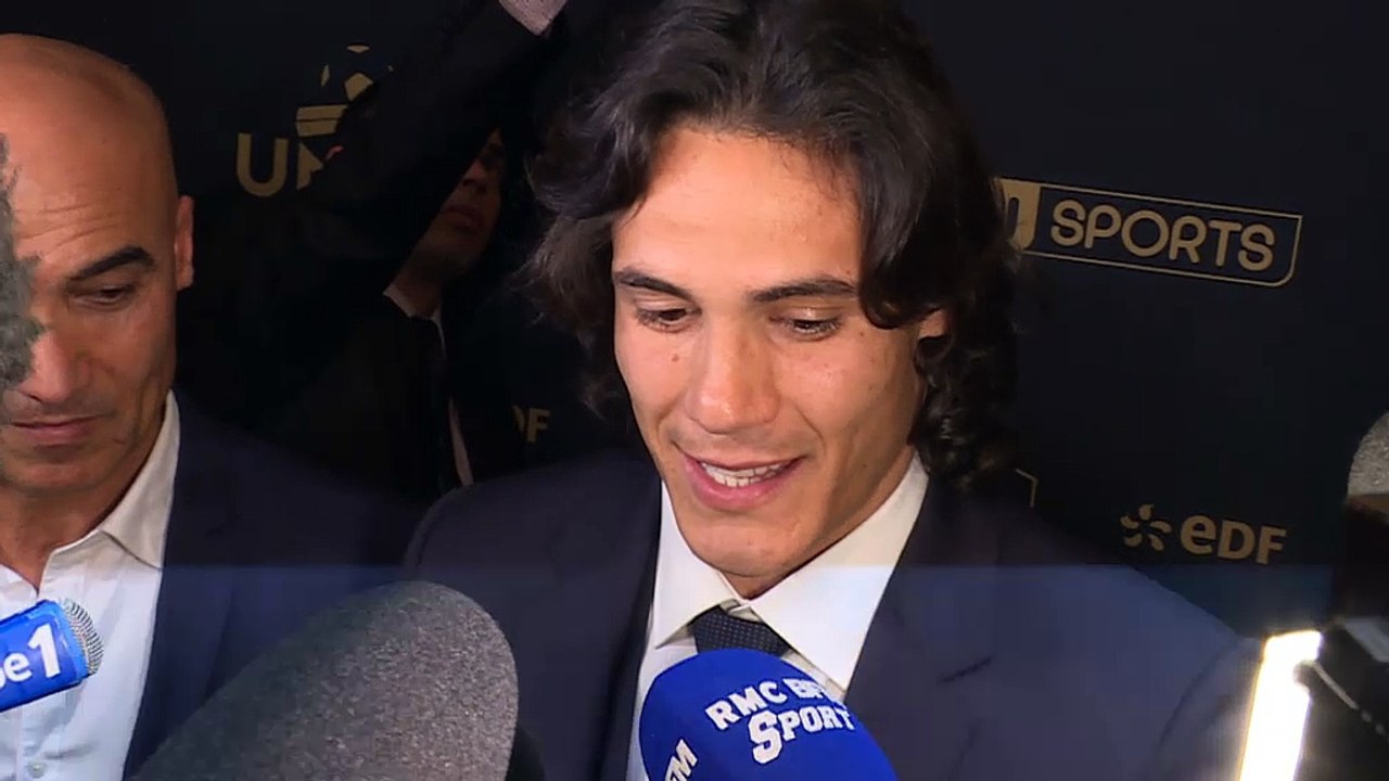 Trophées UNFP - Cavani : "Spécial de me retrouver ici"