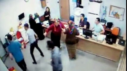Arnavutköy Devlet Hastanesi'nde Baltalı Saldırı Kamerada