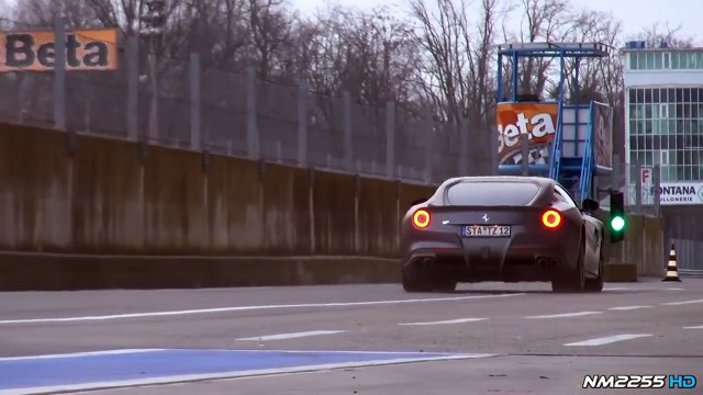 Ferrari F12 Berlinetta Ride, Starts, Rev and Accelerations!