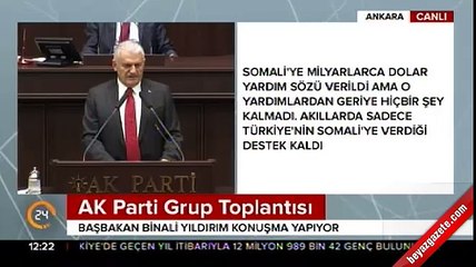 Başbakan Yıldırım'dan ABD'ye çok net mesaj
