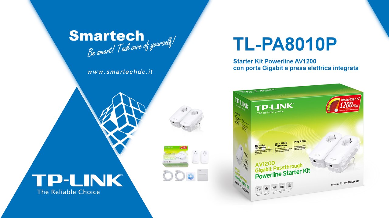 [ITA] Powerline TP-Link TL-PA8010P - Unboxing+Test