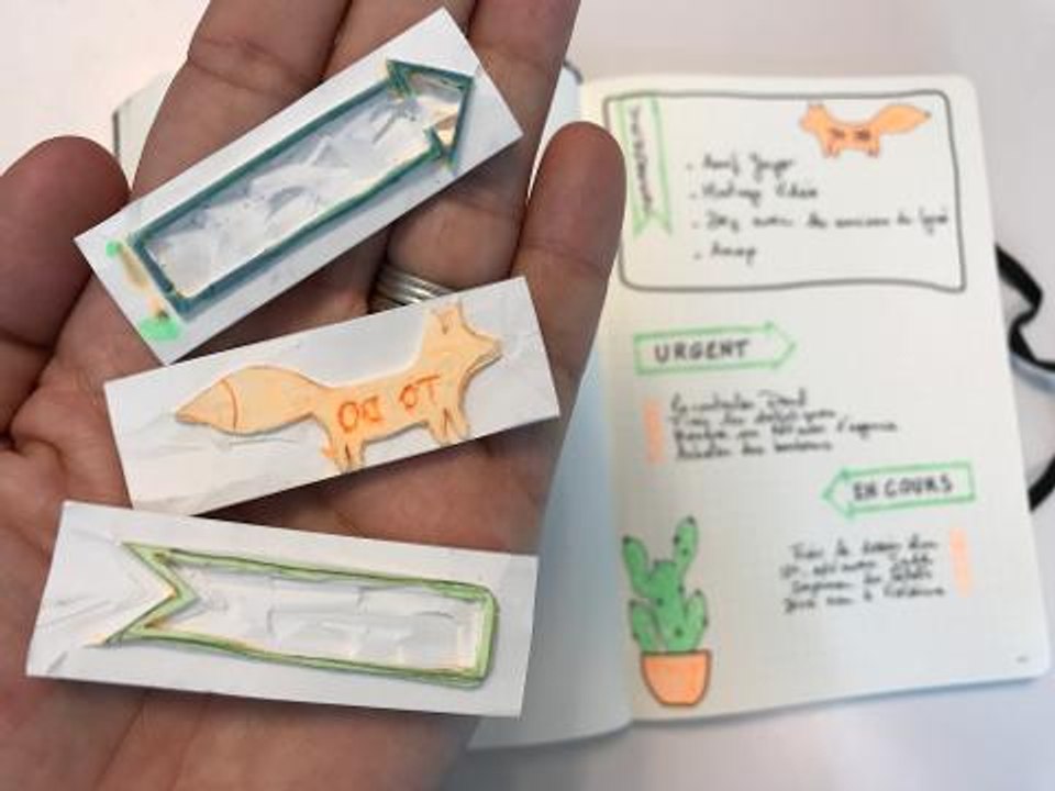 Fabriquer des tampons à partir de gomme du bureau