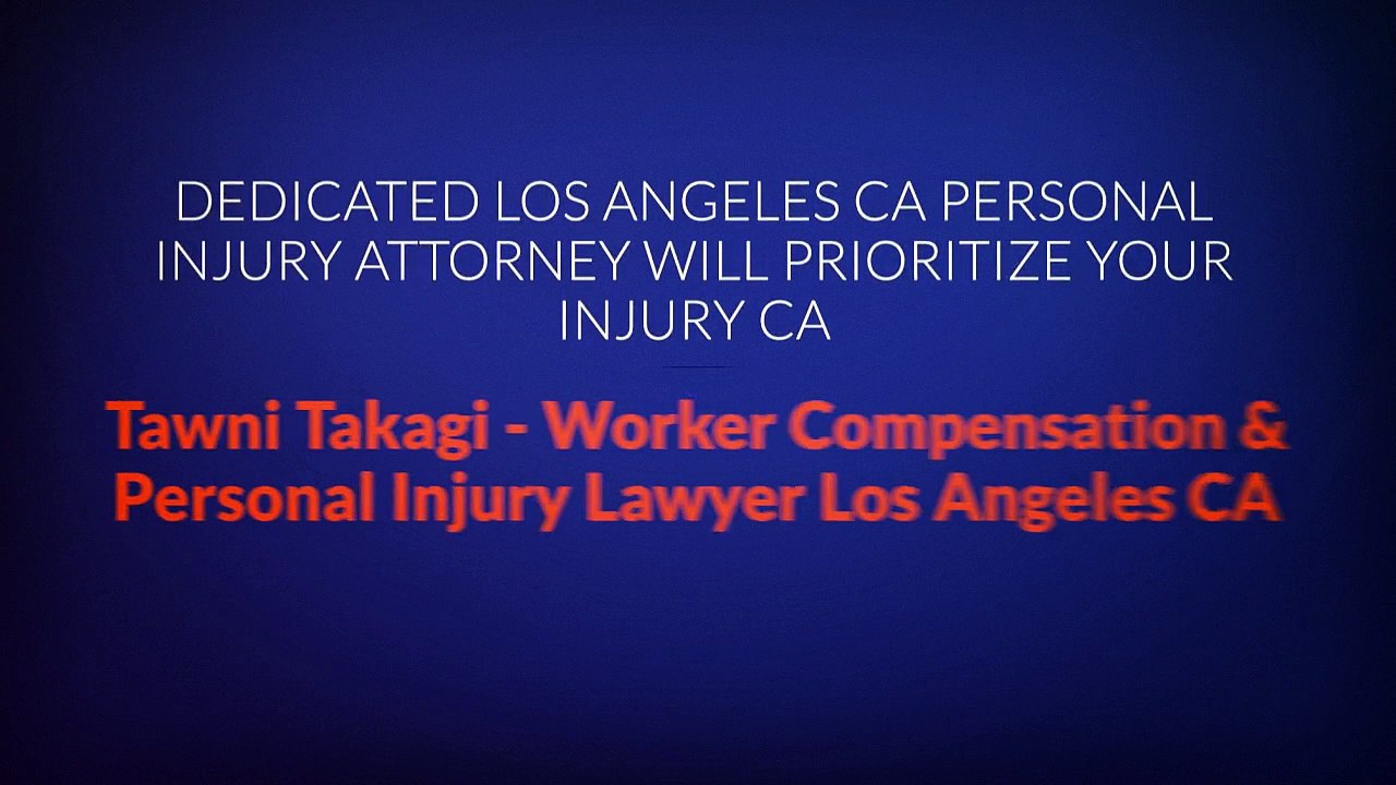 Tawni Takagi - Workers Compensation & Personal Injury Lawyer in Los Angeles, CA