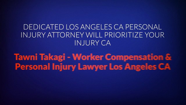 Tawni Takagi - Workers Compensation & Personal Injury Lawyer in Los Angeles, CA