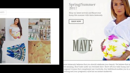 Maternity clothing trends