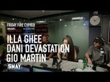 Friday Fire Cypher: Illa Ghee, Dani Devastation, & Gio Martin Freestyle Live