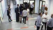 Hastanede Baltalı Saldırı Kamerada