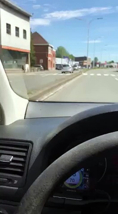 Conductrice fantôme sur la N51 Jemappes (Mons)