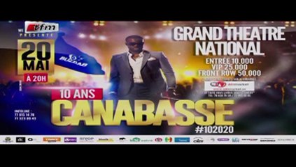 RUBRIQUE invité : CANABASSE , Rappeur dans Yeewu Leen du 16 Mai 2017