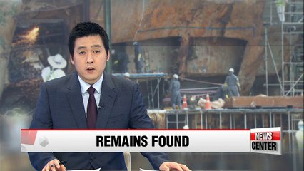 Remains in complete human form found in 3rd floor of Sewol-ho ferry