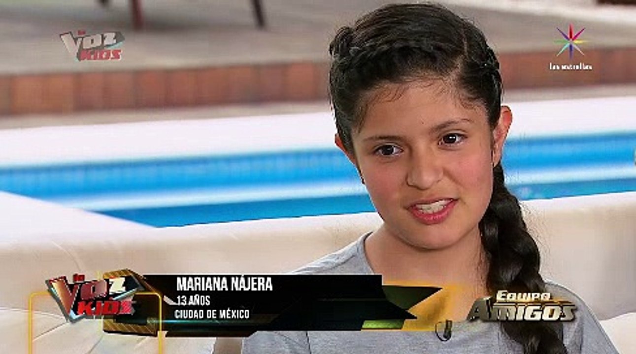 Sara Dong y Mariana Conviven con Emmanuel y Mijares - La voz Kids