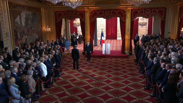Cérémonie d'investiture d'Emmanuel Macron comme 8e Président de la République