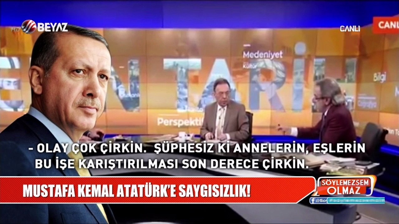 Atatürk'e hakaret eden o densiz kendini nasıl savundu?