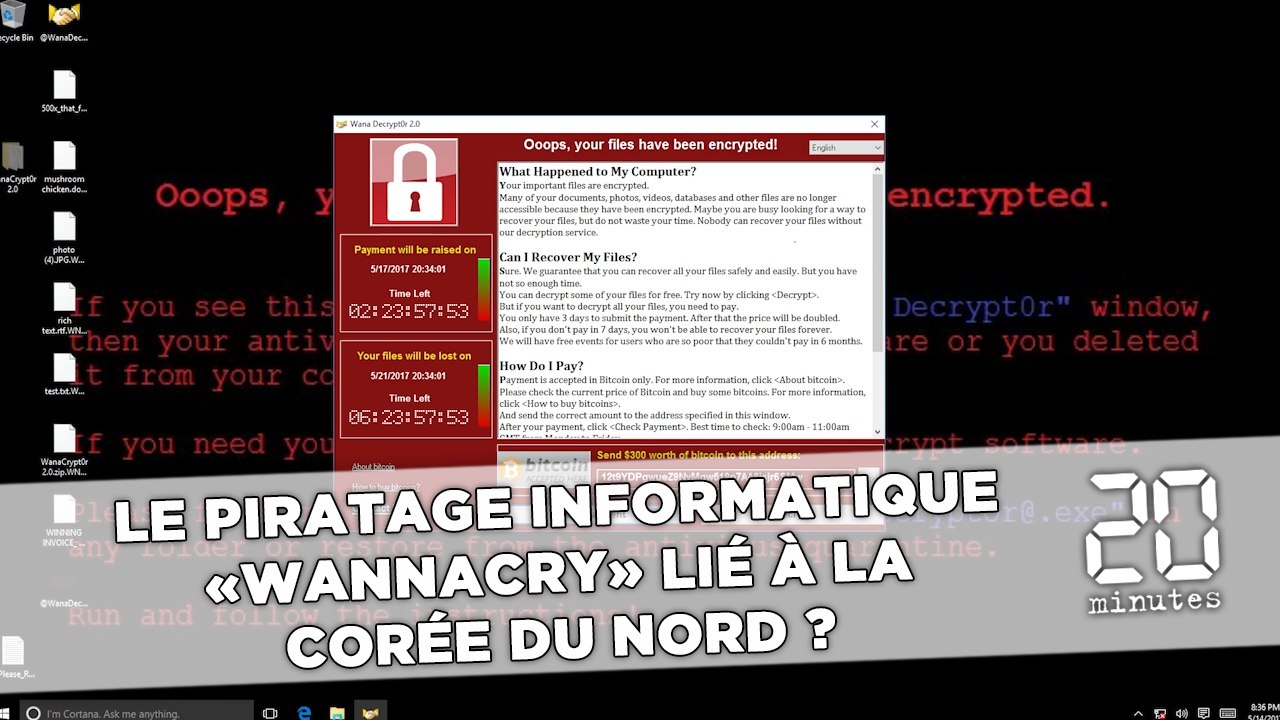 Le piratage informatique «Wannacry» lié à la Corée du Nord?