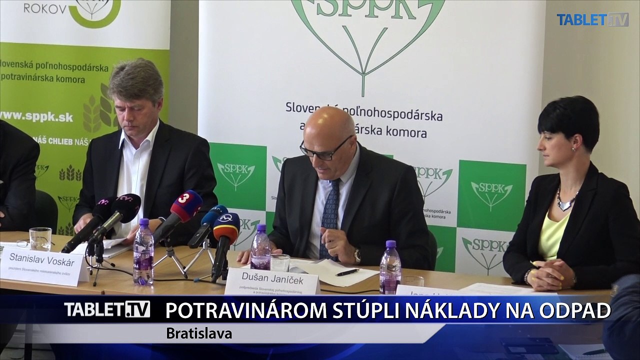 Potravinári: Stúpli nám náklady na odpad z obalov zo 7 na 40 mil. eur
