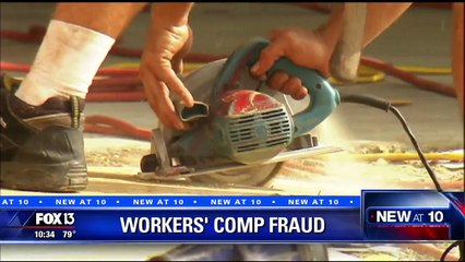 Hilarious workers  comp fraud caught on tape
