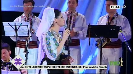 Zorina Balan - Spectacol aniversar Maria Ciobanu - Sala palatului - 2016