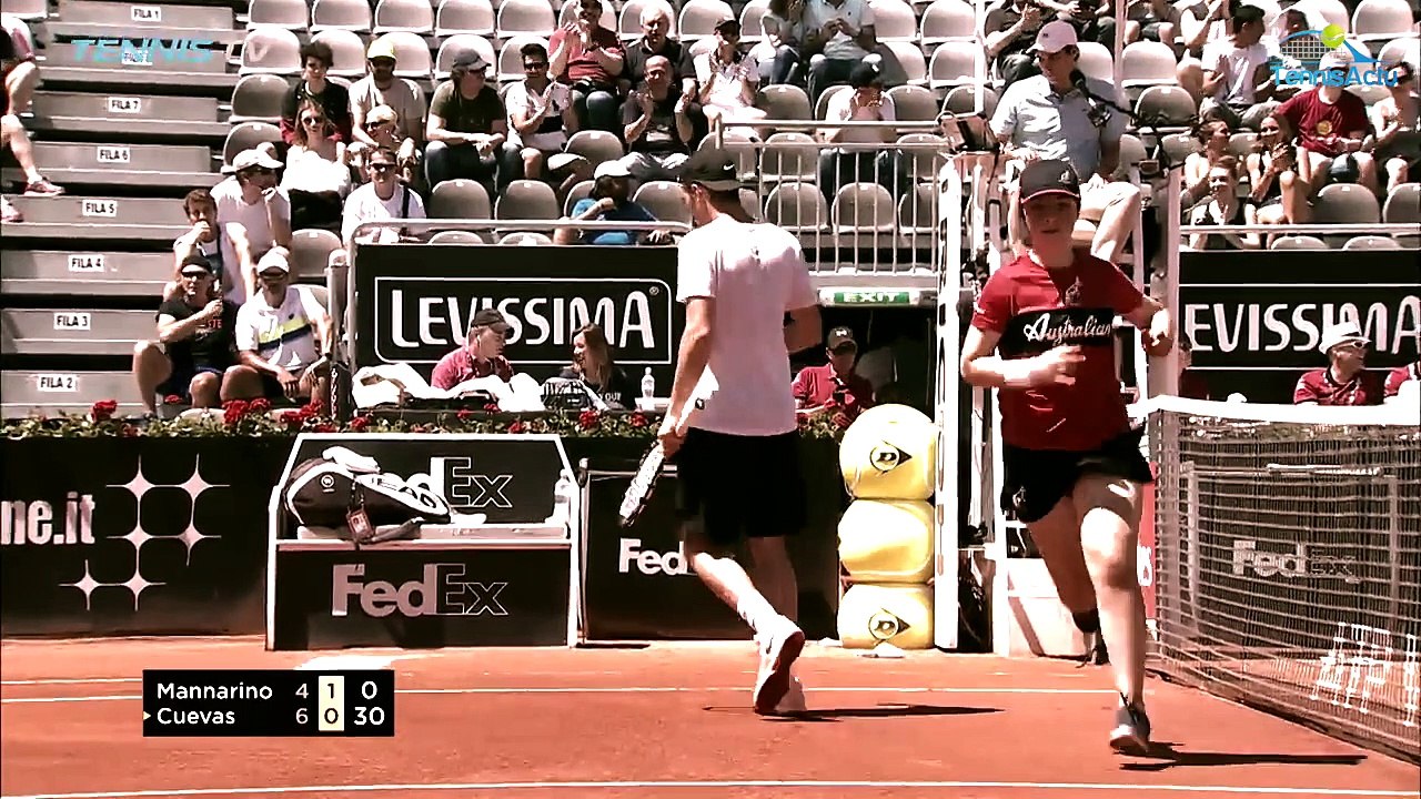 ATP - Rome 2017 - Adrian Mannarino sur son Hot Shot : "C'est l'instinct !"