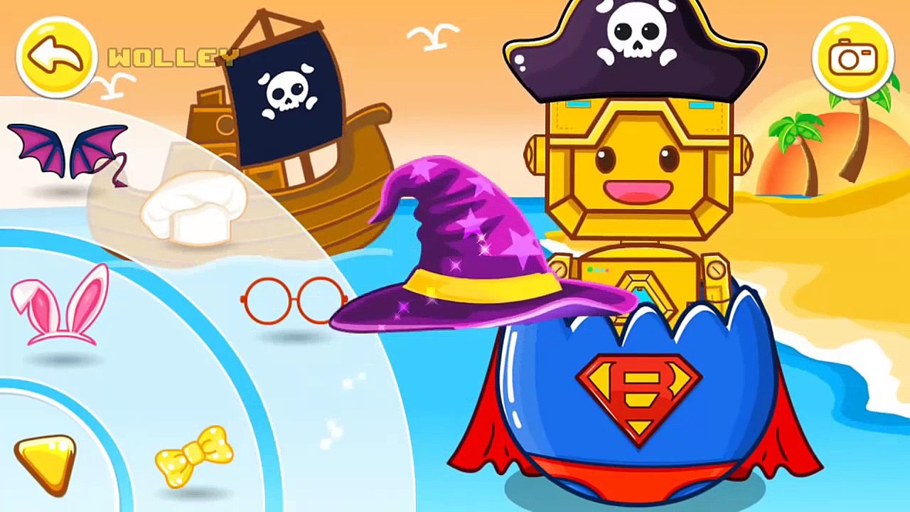 Surprise Eggs with Baby Panda - Baby Bus Surprise Eggs Video Gameplay For Kids