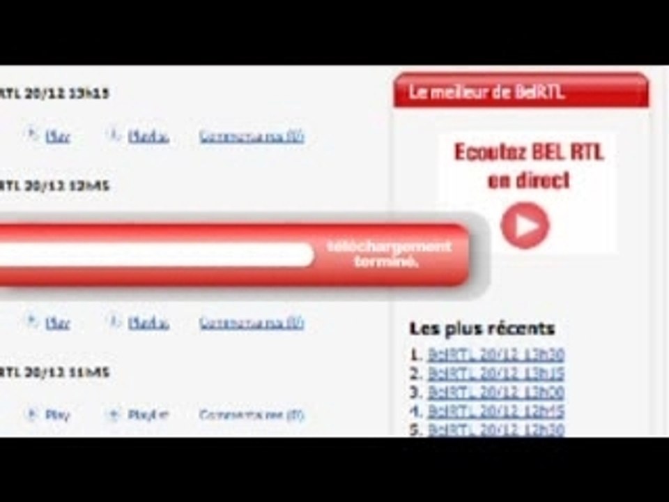 Spot pub Bel RTL