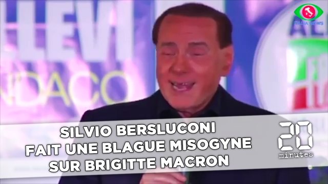 Silivio Berlusconi fait une blague misogyne sur Brigitte Macron...