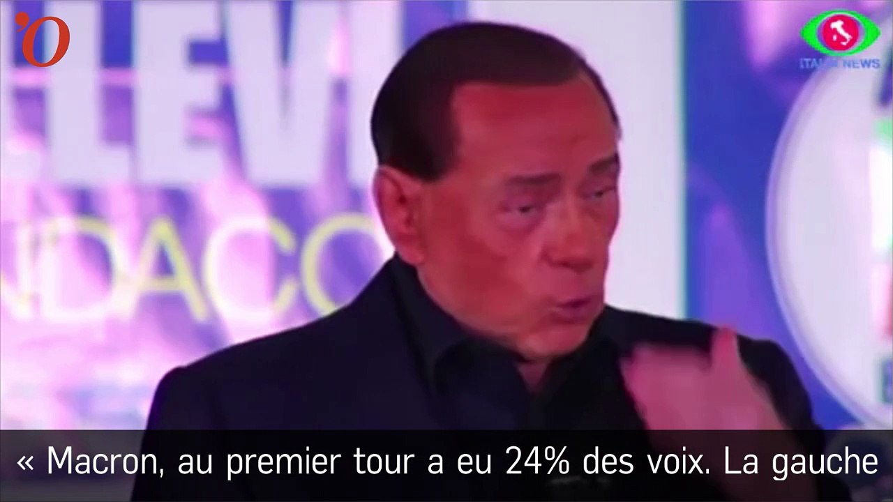 Silvio Berlusconi fait une blague douteuse (et...