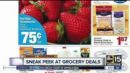 Find the best grocery deals in the Valley