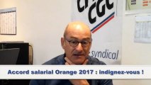 Négociation de l'accord annuel sur les salaires 2017 chez Orange - François Dechamps