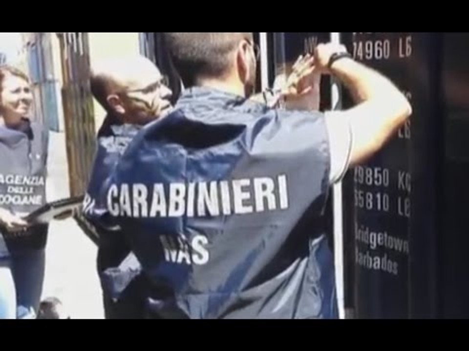 La Spezia - FInti mangimi per animali, sequestrate 9mila tonnellate al porto (16.05.17)