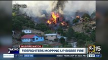 Evacuations ordered after fire spreads in historic part of Bisbee