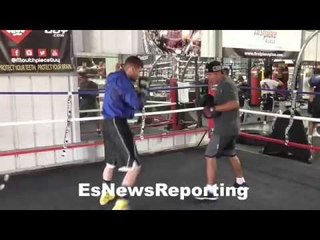 Brian Gallegos fighting July 16 in Lancaster, working mitts with Robert Garcia - EsNews Boxing