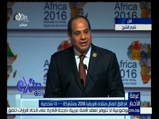 غرفة الأخبار | السيسي: المنتدى يستهدف فتح قنوات للتعاون بين مجتمع العمال الإفريقي