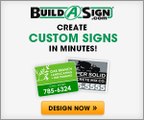Get Personalized Designed Logo, Signs & Stickers with Build a Sign Coupons