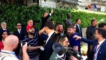 Washington - Türk Büyükelçiliği önünde kavga