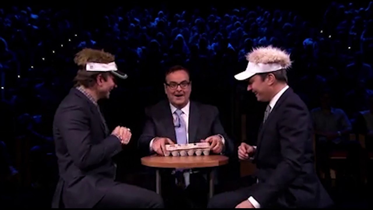 Bradley Cooper et Jimmy Fallon - Roulette russe aux oeufs_1