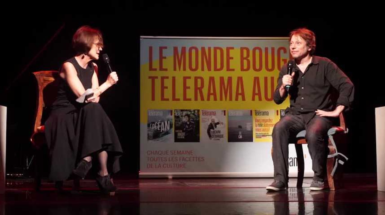 Avant la Croisette, Mathieu Amalric était au théâtre du Rond-Point pour répondre à nos questions