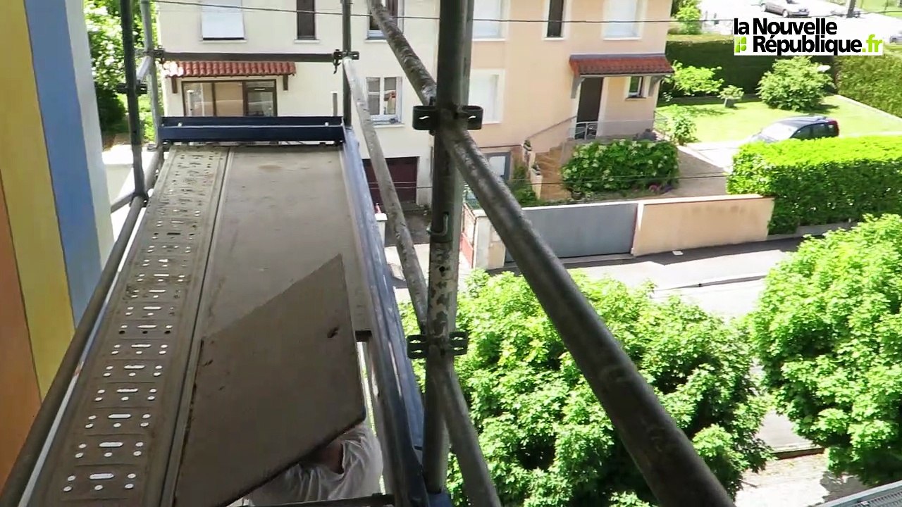 VIDEO. Poitiers. On fait le mur au lycée Nelson-Mandela (épisode 2)